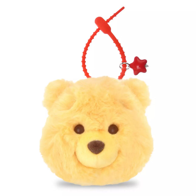 🇯🇵DisneyStore Pooh Stitch Scrump Sulley Mike FUWAMOKO FACE 鎖匙扣