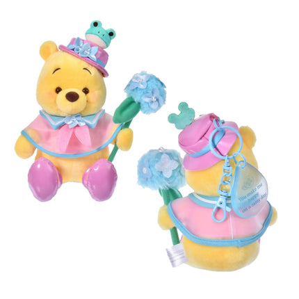 🇯🇵DisneyStore Pooh ENJOY RAIN 公仔 鎖匙扣