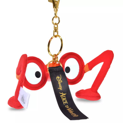 🇯🇵DisneyStore Eyeglass Bird Alice In Wonderland 75Th Anniversary 鎖匙扣