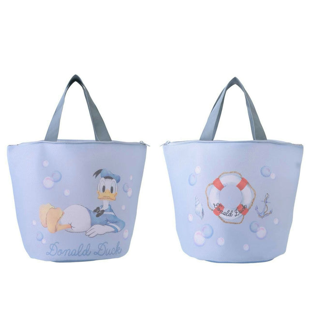 🇯🇵DisneyStore Pooh Donald Stitch Ariel BATH & LAUNDRY 洗衣袋