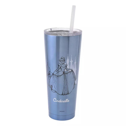 🇯🇵DisneyStore Cinderella Aurora Ariel Rapunzel Drinkware 飲管杯