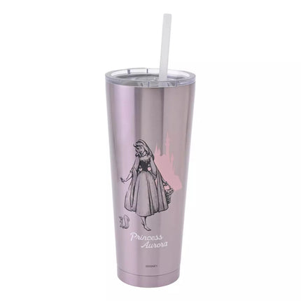 🇯🇵DisneyStore Cinderella Aurora Ariel Rapunzel Drinkware 飲管杯