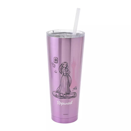 🇯🇵DisneyStore Cinderella Aurora Ariel Rapunzel Drinkware 飲管杯
