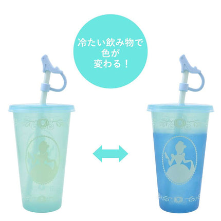 🇯🇵DisneyStore Cinderella Drinkware 變色飲管杯