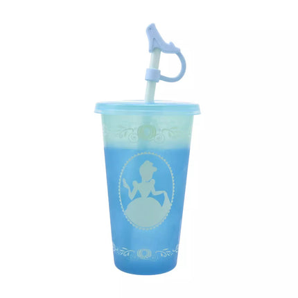 🇯🇵DisneyStore Cinderella Drinkware 變色飲管杯