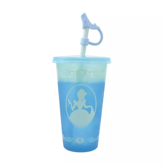 🇯🇵DisneyStore Cinderella Drinkware 變色飲管杯