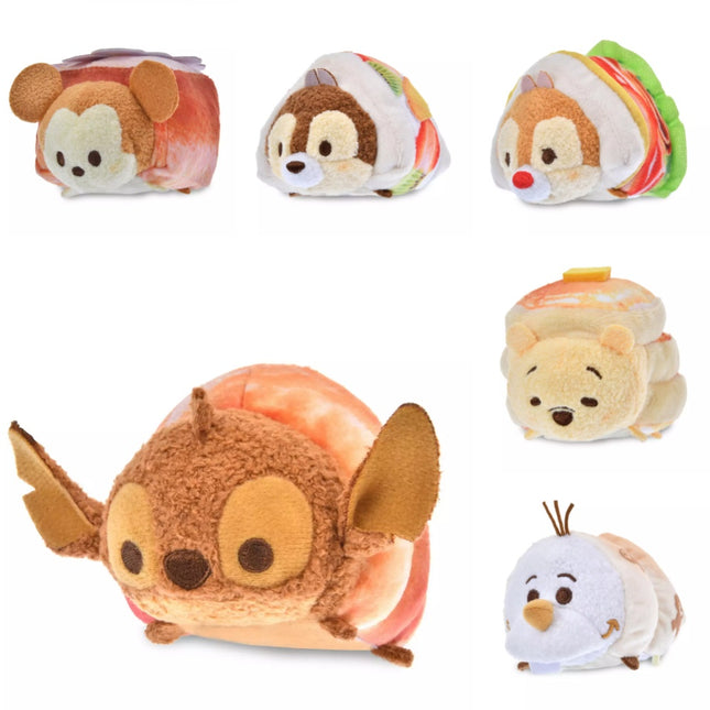 🇯🇵DisneyStore Mickey Chip and Dale Stitch Olaf Mickey's Bakery Tsum Tsum