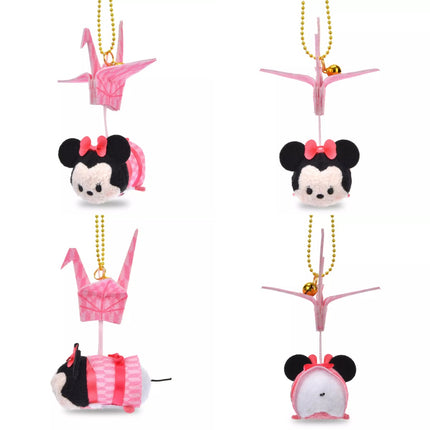 🇯🇵DisneyStore Mickey Minnie Stitch Baymax 摺紙鶴 Tsum Tsum