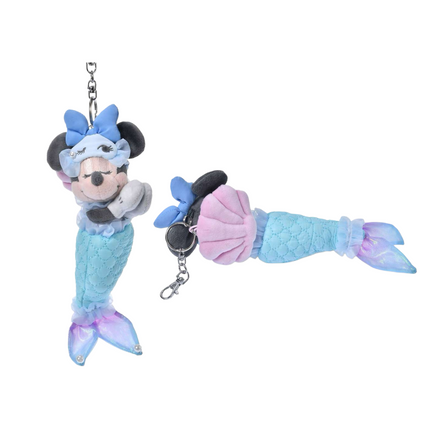 🇯🇵DisneyStore Minnie Pajama Style 公仔 鎖匙扣