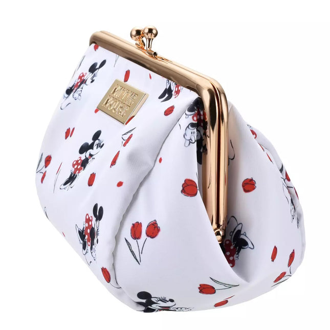 🇯🇵DisneyStore Minnie Floral Print Pouch