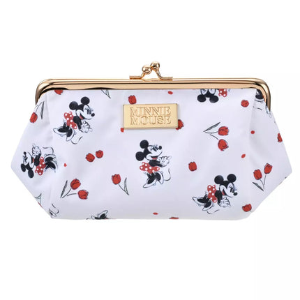 🇯🇵DisneyStore Minnie Floral Print Pouch