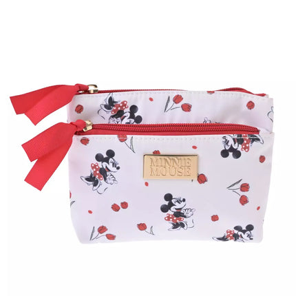 🇯🇵DisneyStore Minnie Floral Print Pouch