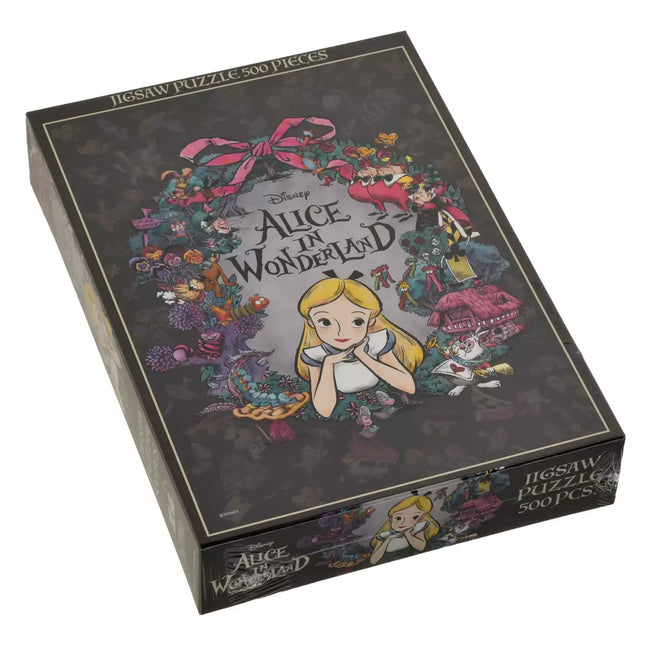 🇯🇵DisneyStore Alice In Wonderland 75Th Anniversary 500pcs Puzzle 夜光