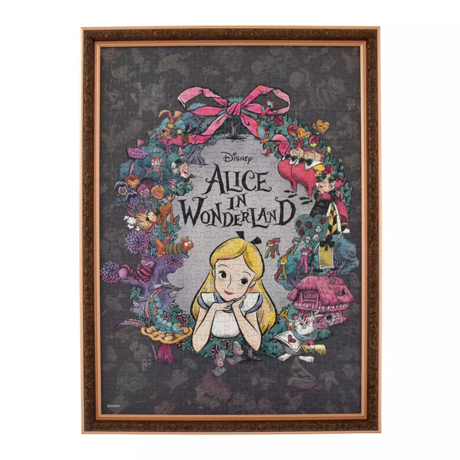 🇯🇵DisneyStore Alice In Wonderland 75Th Anniversary 500pcs Puzzle 夜光