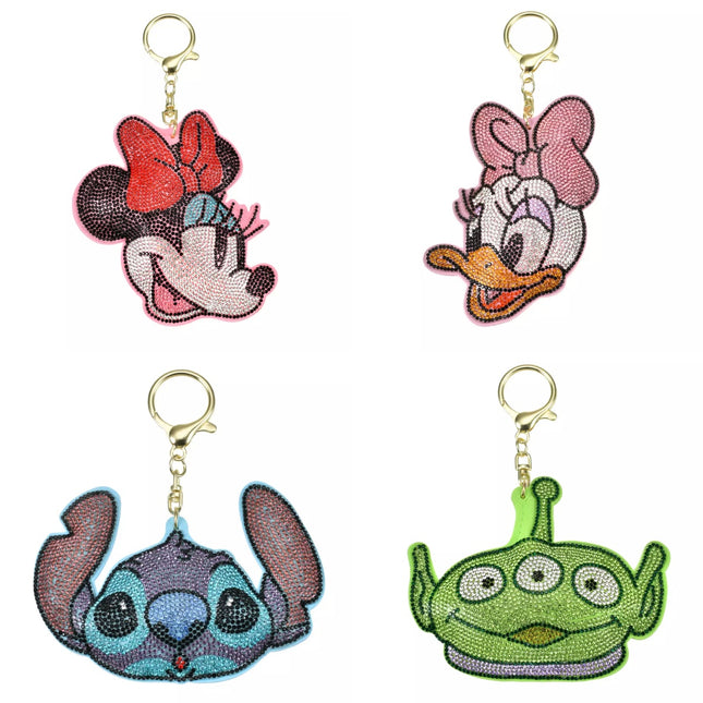 🇯🇵DisneyStore Minnie Daisy Stitch Alien Fes 鎖匙扣