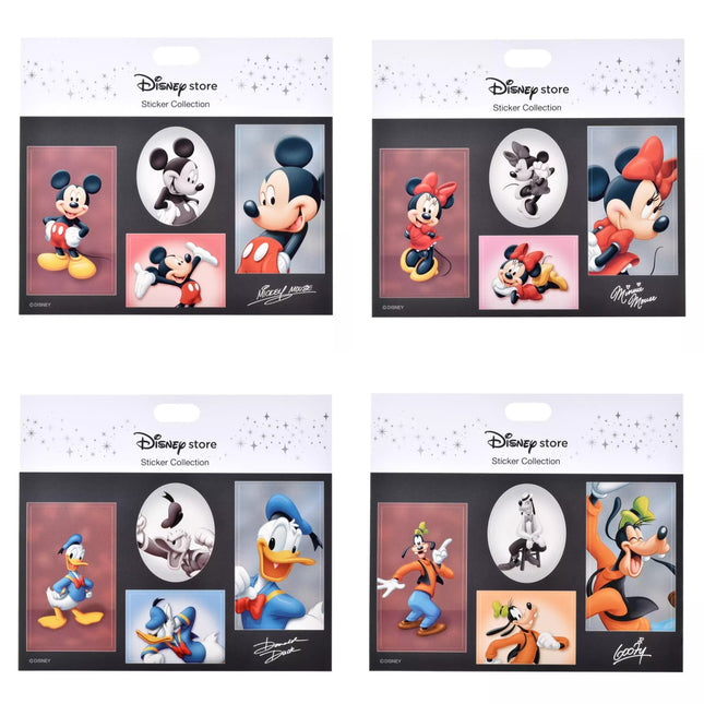 🇯🇵Disneystore Mickey Minnie Donald Goofy 貼紙