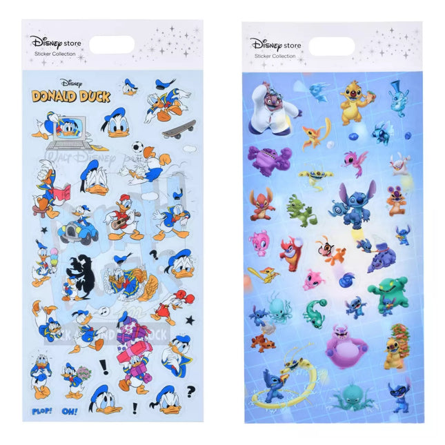 🇯🇵Disneystore Donald Stitch 貼紙