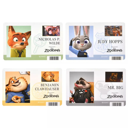 🇯🇵DisneyStore Zootopia ID 貼紙