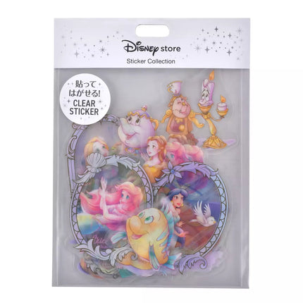 🇯🇵DisneyStore Ariel Belle Jasmine Rapunzel 貼紙