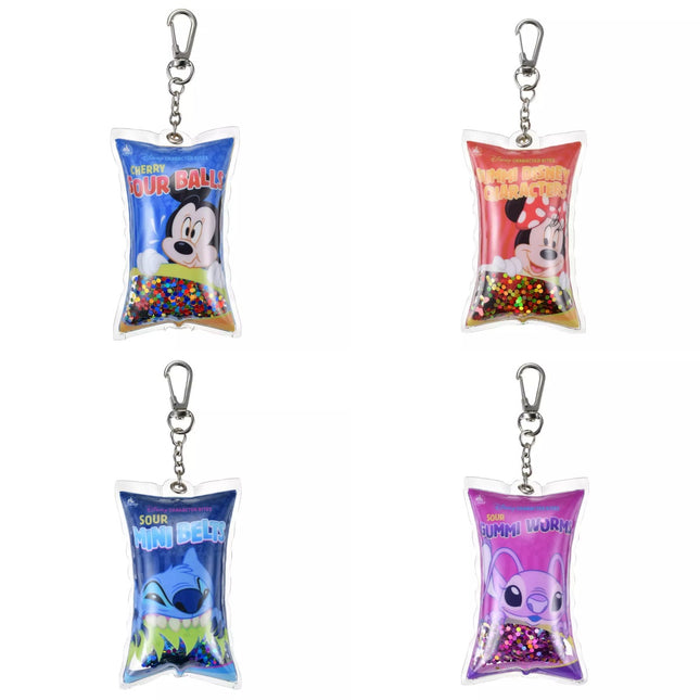 🇯🇵DisneyStore Mickey Minnie Stitch Angel Character Bites 鎖匙扣