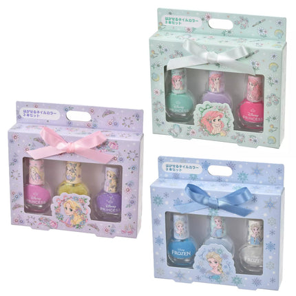 🇯🇵DisneyStore Ariel Rapunzel Elsa 兒童指甲油套裝