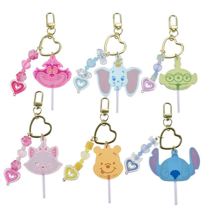 🇯🇵DisneyStore Pooh Stitch Alien Dumbo Marie Cat Cheshire Cat 鎖匙扣盲盒