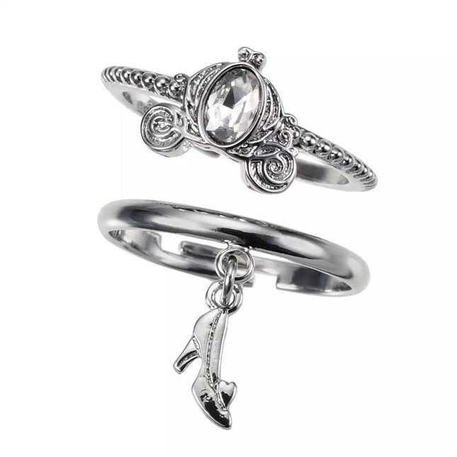 🇯🇵DisneyStore Cinderella Ariel Rapunzel 戒指