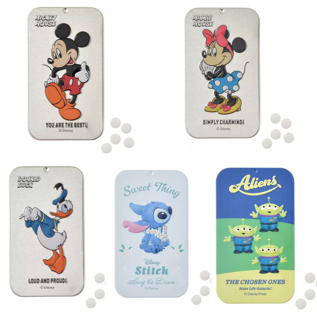 🇯🇵DisneyStore Mickey Minnie Donald Stitch Alien 薄荷糖