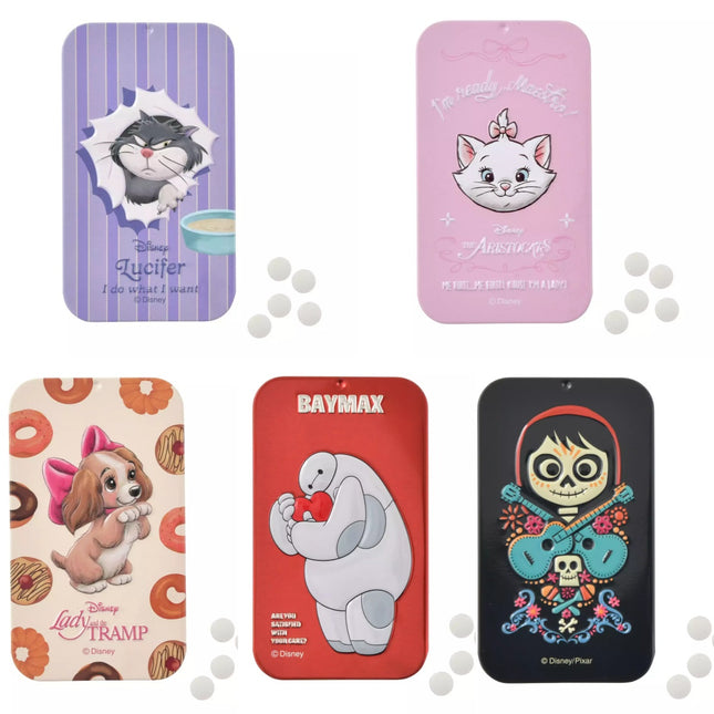 🇯🇵DisneyStore Lucifer Marie Cat Lady Baymax CoCo 薄荷糖