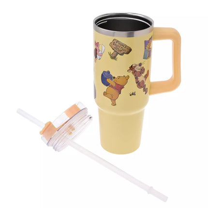 🇯🇵DisneyStore Winnie the Pooh Drinkware 不鏽鋼飲管杯