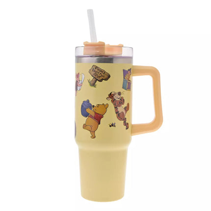 🇯🇵DisneyStore Winnie the Pooh Drinkware 不鏽鋼飲管杯