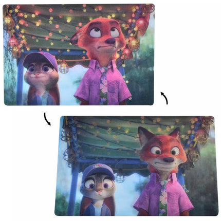 🇯🇵DisneyStore Zootopia 2 Judy Nick Lenticular Postcard