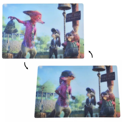 🇯🇵DisneyStore Zootopia 2 Judy Nick Nibbles Lenticular Postcard
