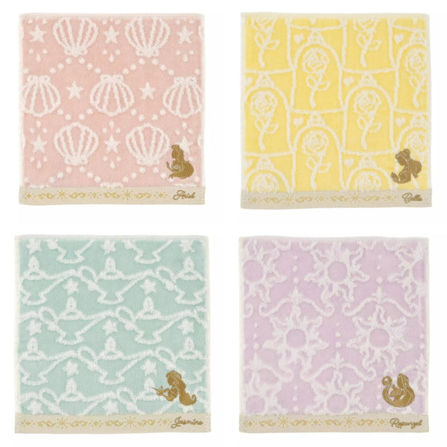 🇯🇵DisneyStore Ariel Belle Jasmine Rapunzel 手巾