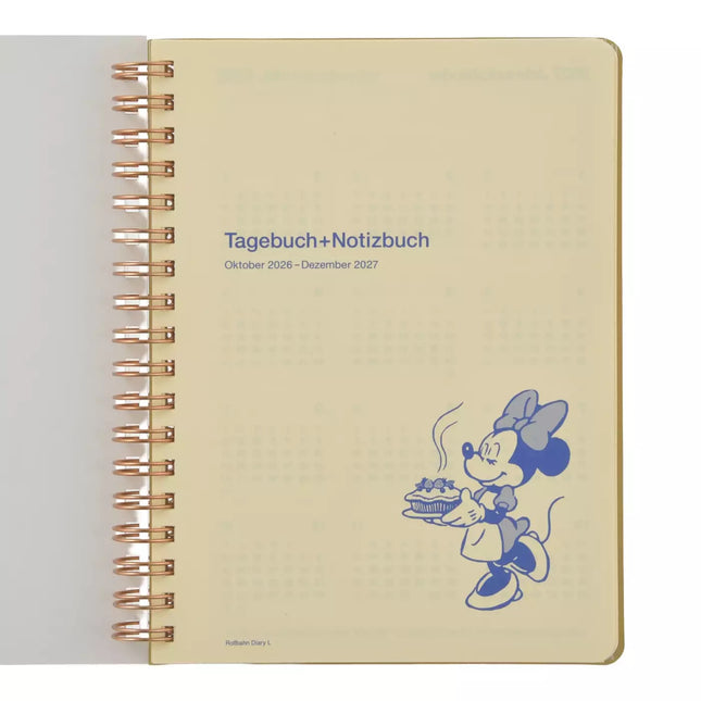 🇯🇵DisneyStore Mickey Minnie Rollbahn Schedule Book