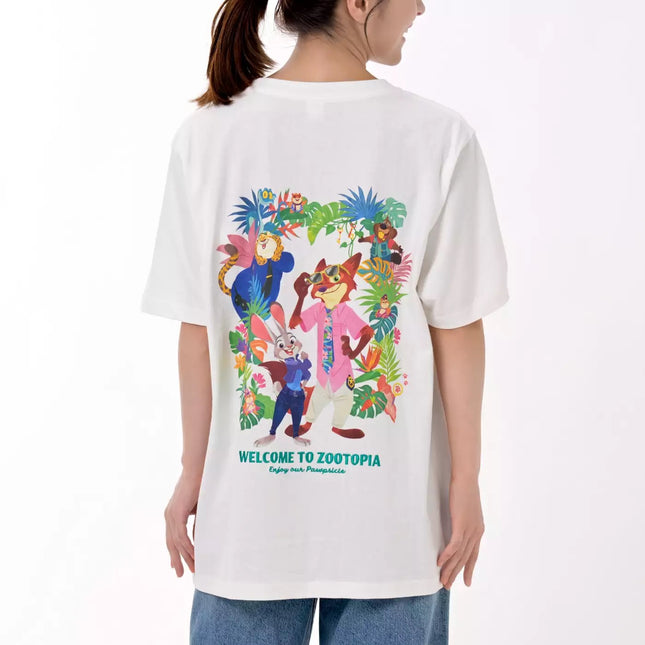 🇯🇵DisneyStore TROPICAL ZOOTOPIA T-shirt