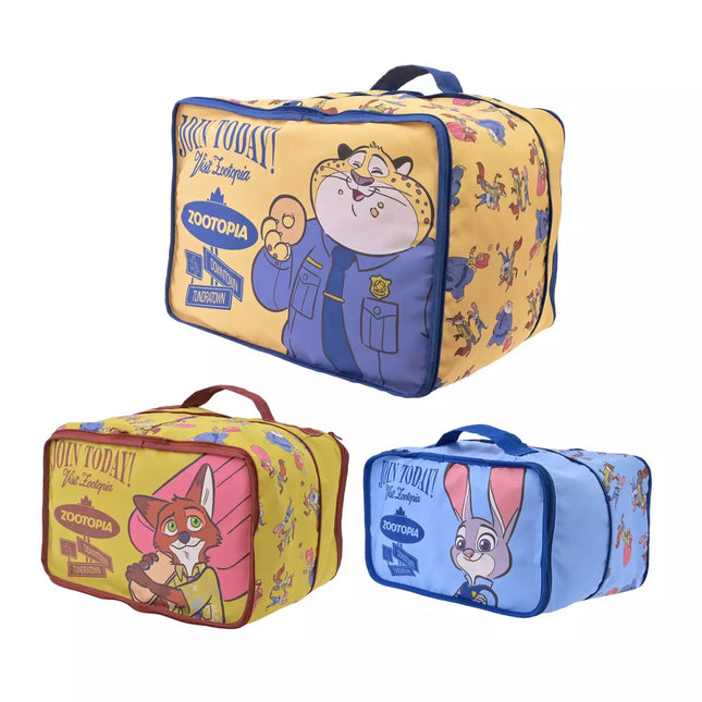 🇯🇵DisneyStore Zootopia TRAVEL 壓縮行李袋套裝
