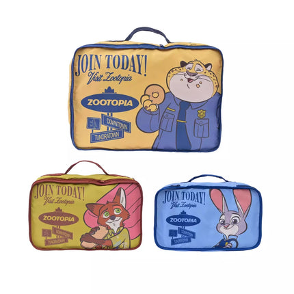 🇯🇵DisneyStore Zootopia TRAVEL 壓縮行李袋套裝