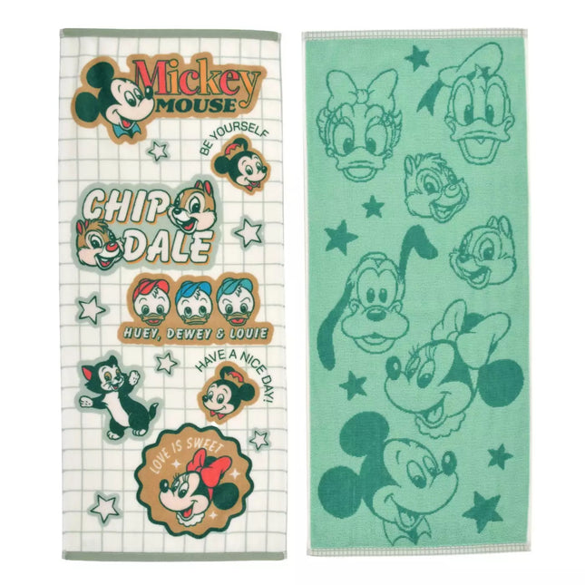 🇯🇵DisneyStore Mickey and Friends 洗臉毛巾套裝