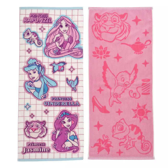 🇯🇵DisneyStore Disney Princess 洗臉毛巾套裝