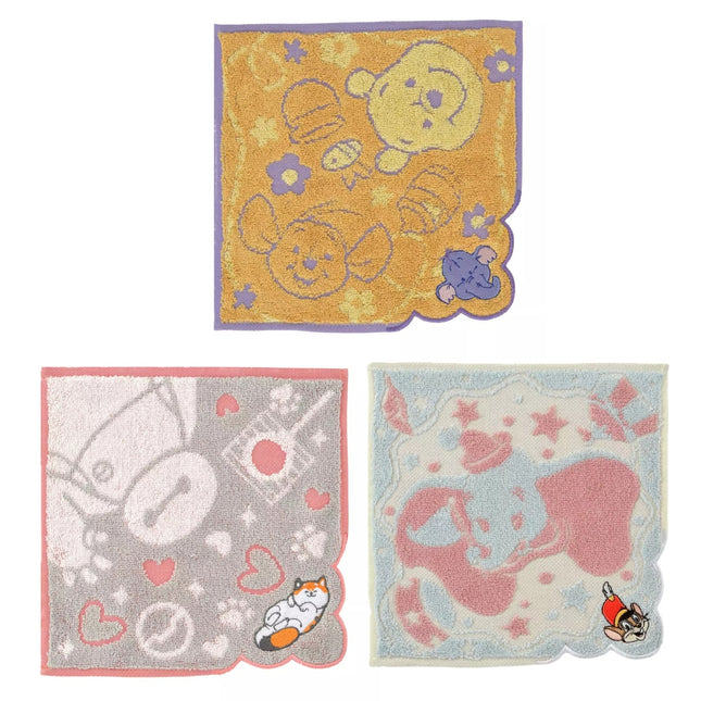 🇯🇵DisneyStore Winnie the Pooh Dumbo Big hero 6 Friends 手巾
