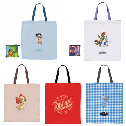 🇯🇵DisneyStore Moana Zootopia Lady Lightning McQueen 環保袋