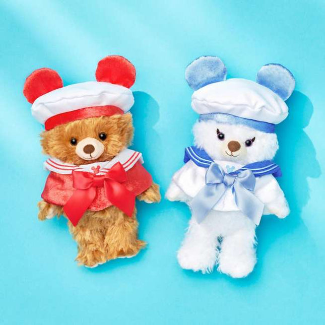 🇯🇵DisneyStore UniBEARsity 水手裝 鎖匙扣公仔衫盲盒