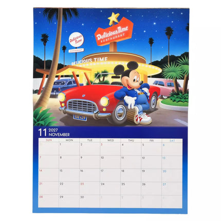 🇯🇵DisneyStore Mickey and Friends 掛牆月曆