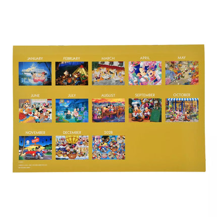 🇯🇵DisneyStore Mickey and Friends 掛牆月曆