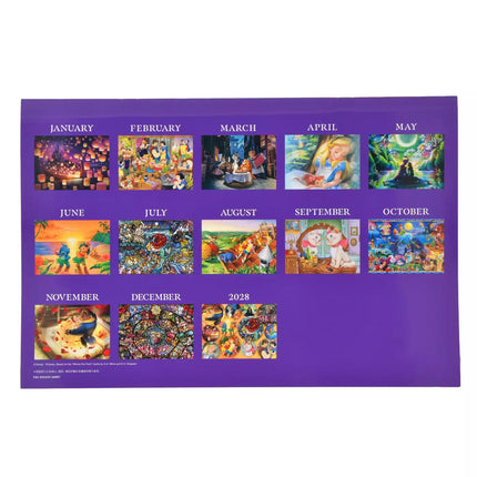 🇯🇵DisneyStore Disney Characters 掛牆月曆