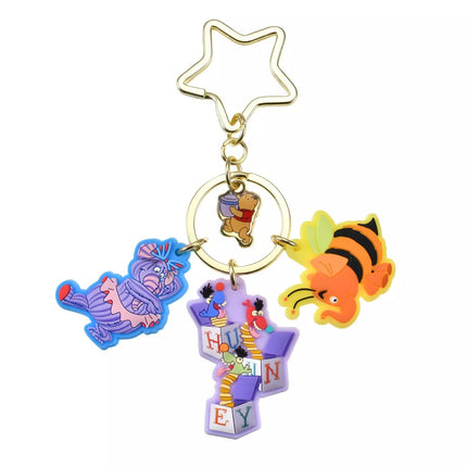 🇯🇵DisneyStore Pooh Alice Vanellope UP Fes 鎖匙扣