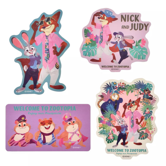 🇯🇵DisneyStore TROPICAL ZOOTOPIA 貼紙