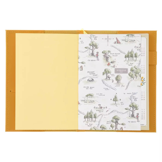 🇯🇵DisneyStore Winnie The Pooh B6 Schedule Book