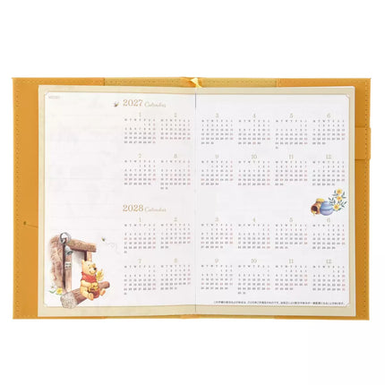 🇯🇵DisneyStore Winnie The Pooh B6 Schedule Book